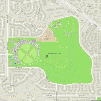 Map of Maidu Regional Park