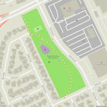Map of Kenneth Birchfield Memorial Park