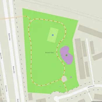 Map of Bracher Park