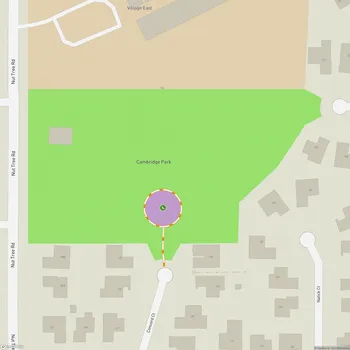 Map of Cambridge Park
