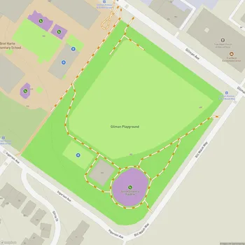Map of Gilman Playground