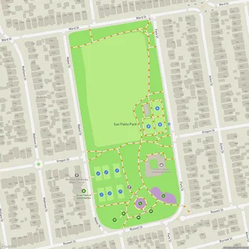 Map of San Pablo Park
