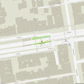 Map of Broadway Tunnel West Mini Park