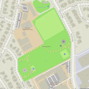 Map of Montague Park