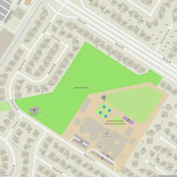 Map of Azevada Park
