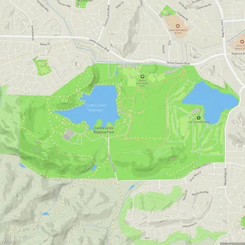 Map of Contra Loma Regional Park