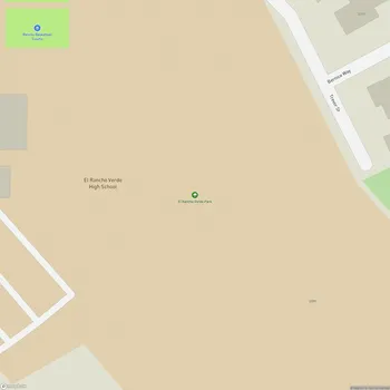 Map of El Rancho Verde Park