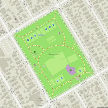 Map of Backesto Park