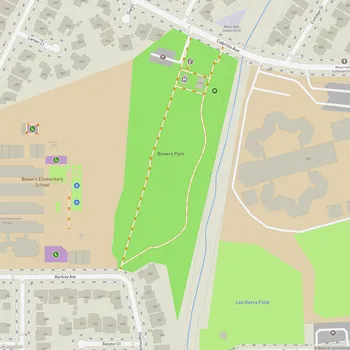 Map of Bowers Park