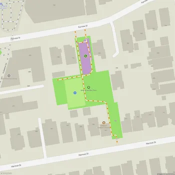 Map of Greg Brown Mini-Park