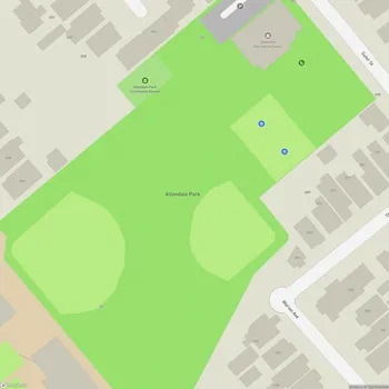 Map of Allendale Recreation Center