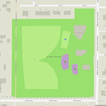 Map of Dr. Martin Luther King, Jr. Park