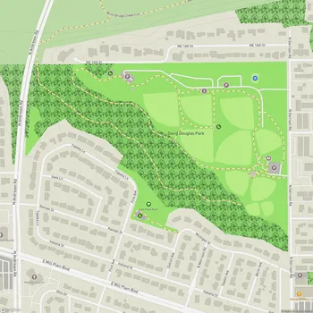 Map of David Douglas Park