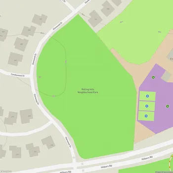 Map of Rolling Hills Neighborhood Park