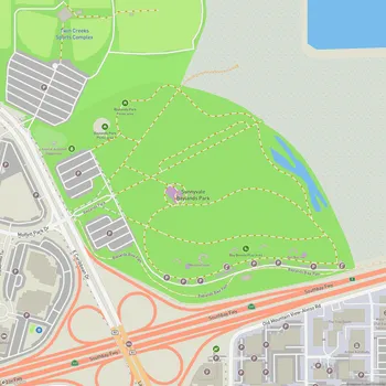Map of Sunnyvale Baylands Park