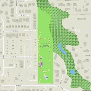Map of Kate and Clarence LaLonde Neighborhood Park