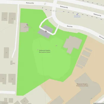 Map of Redwood Heights Recreation Center