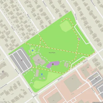 Map of Hunt Park
