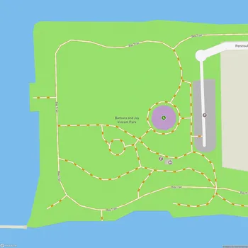 Map of Barbara and Jay Vincent Park