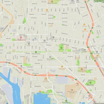 Map of Richmond Greenway