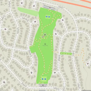 Map of Hillcrest Park
