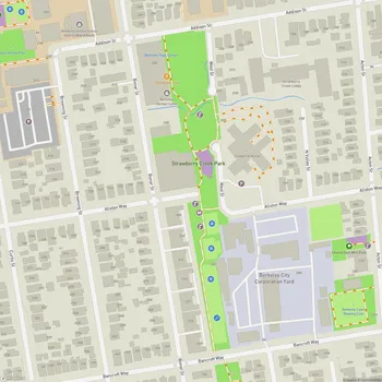 Map of Strawberry Creek Park