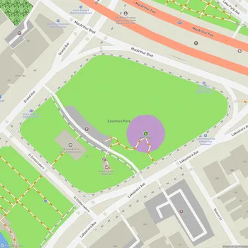 Map of Eastshore Park