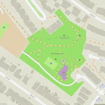 Map of Adam Rodgers Park