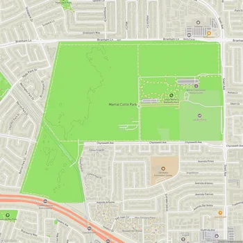 Map of Martial Cottle Park