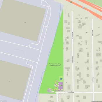 Map of Martin Luther King Jr. Memorial Park