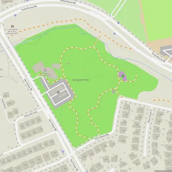 Map of Evergreen Park