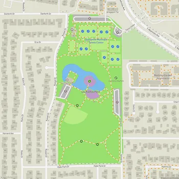 Map of Las Palmas Park