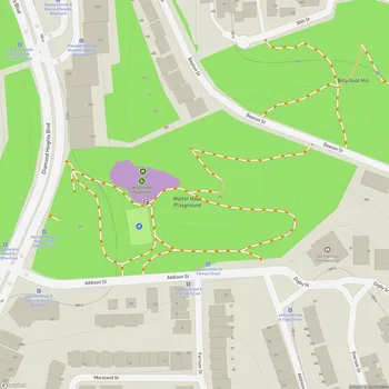 Map of Walter Haas Playground