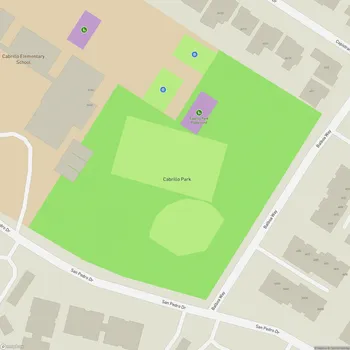 Map of Cabrillo Park