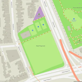 Map of Rolph Playground