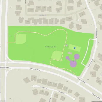 Map of Hillsborough Park