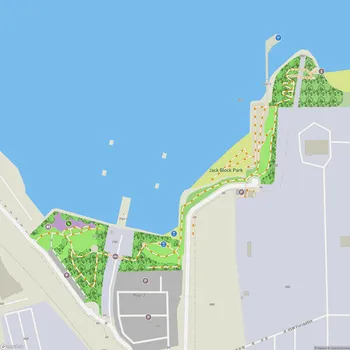 Map of Jack Block Park