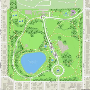 Map of Volunteer Park
