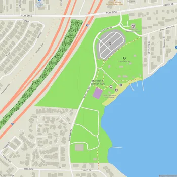 Map of Thornton A. Sullivan Park