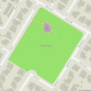 Map of Crandall Creek Park