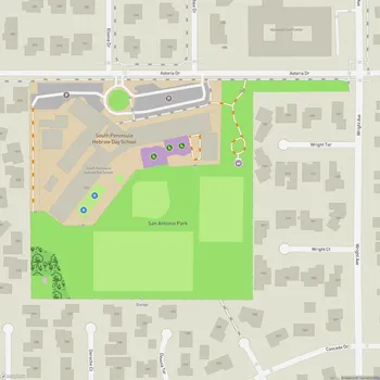 Map of San Antonio Park