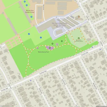 Map of Wallenberg Park