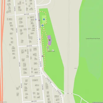 Map of Lowell Park