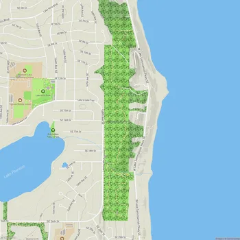 Map of Weowna Park