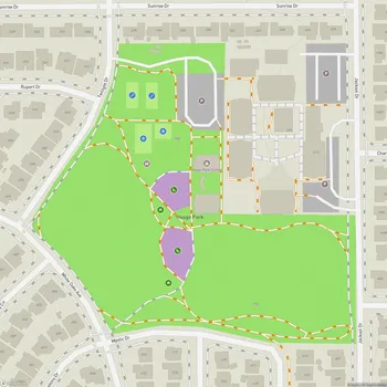 Map of Houge Park