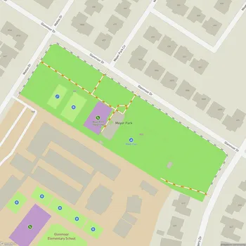 Map of Meyer Park