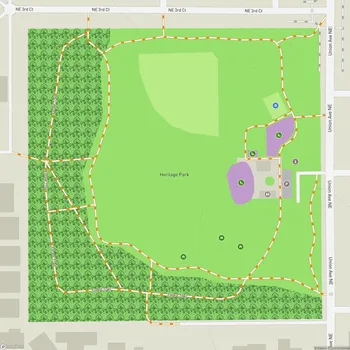 Map of Heritage Park