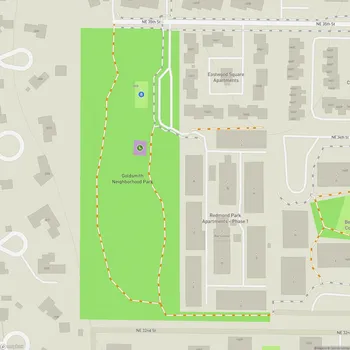 Map of Goldsmith Neighborhood Park