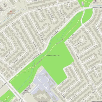 Map of Penitencia Creek Park