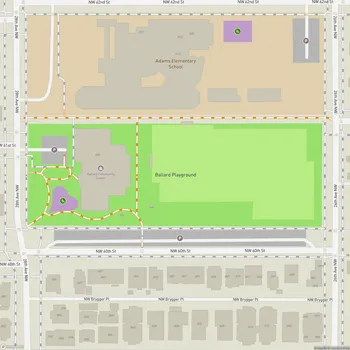 Map of Ballard Playground